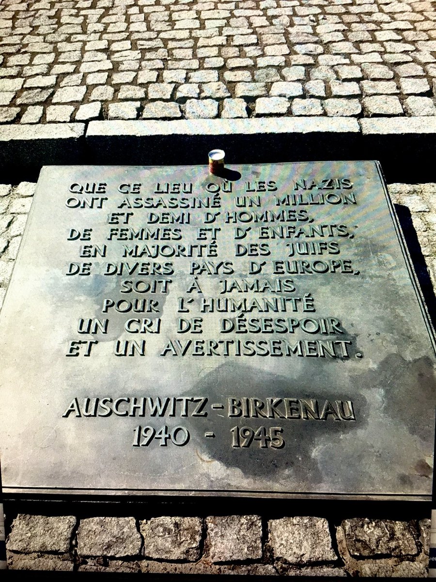 TouitouFred's tweet photo. « Rien ne s'efface : les convois, le travail, l'enfermement, les baraques, la maladie, le froid, le manque de sommeil, la faim, les humiliations, l'avilissement, les coups, les cris... rien ne peut ni ne doit être oublié.»

Simone Veil 
#Shoah #78ans #Auschwitz https://t.co/rB47UjqzTk