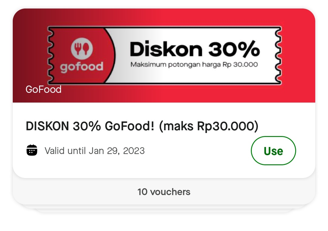 cntijk's tweet image. ㅡ WTS voucher gofood 30%

❌ BELUM gf+ 
💰 Fee 2k/voc

⇢ Disc 30% max 30k
⇢ Minbel 25k
⇢ Boleh cek dulu

🚫 Ga bisa combo voc
🌻 Payment all ewallet/QRIS

#zonauang #zonaba #zonabu #zonajajan