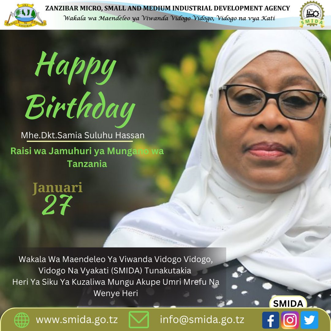 SMIDAViwanda's tweet photo. Heri ya siku ya kuzaliwa https://t.co/1iUGOSf1i5