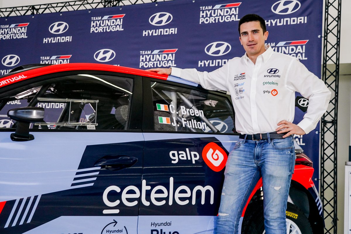 HMSGOfficial's tweet photo. #Rally2 news📰: @Craig_Breen will join Team Hyundai Portugal for the 2023 @FPAK12 national rally championship 🇵🇹! https://t.co/4G1OslshUk