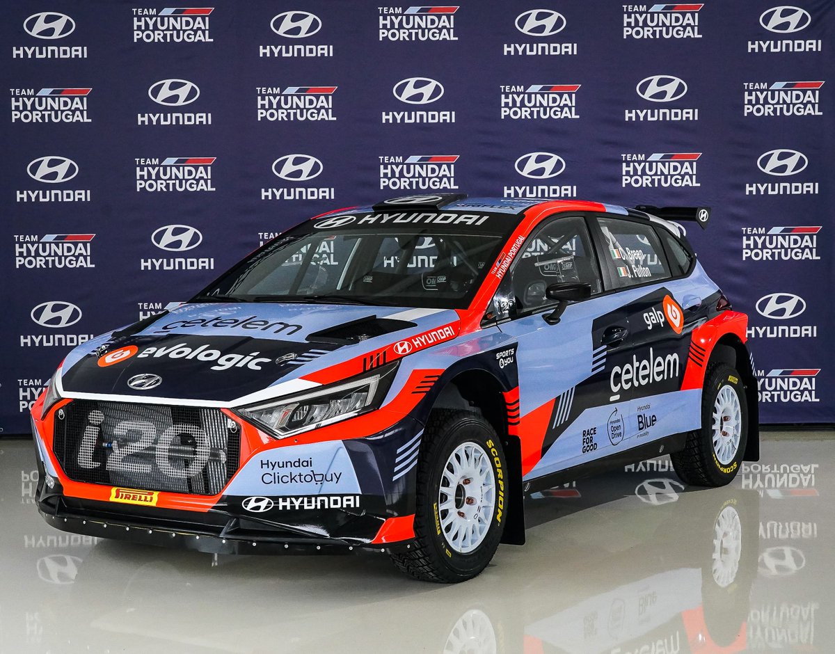 HMSGOfficial's tweet photo. #Rally2 news📰: @Craig_Breen will join Team Hyundai Portugal for the 2023 @FPAK12 national rally championship 🇵🇹! https://t.co/4G1OslshUk