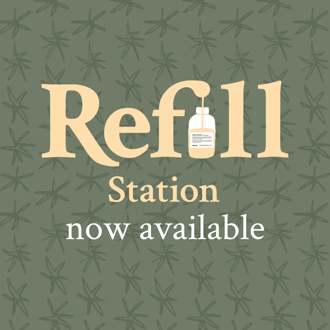 READY TO REFILL?
Don't forget, @noisalonbath offer a <a href="/DavinesUK/">Davines UK & Ireland</a> refill station for all your haircare needs without unnecessary plastic waste... buff.ly/3swDIJ3 #milsomplace #cityofbath #visitbath #livebath #hairdresser #beautysalon #haircare #Noi #sustainablebeauty