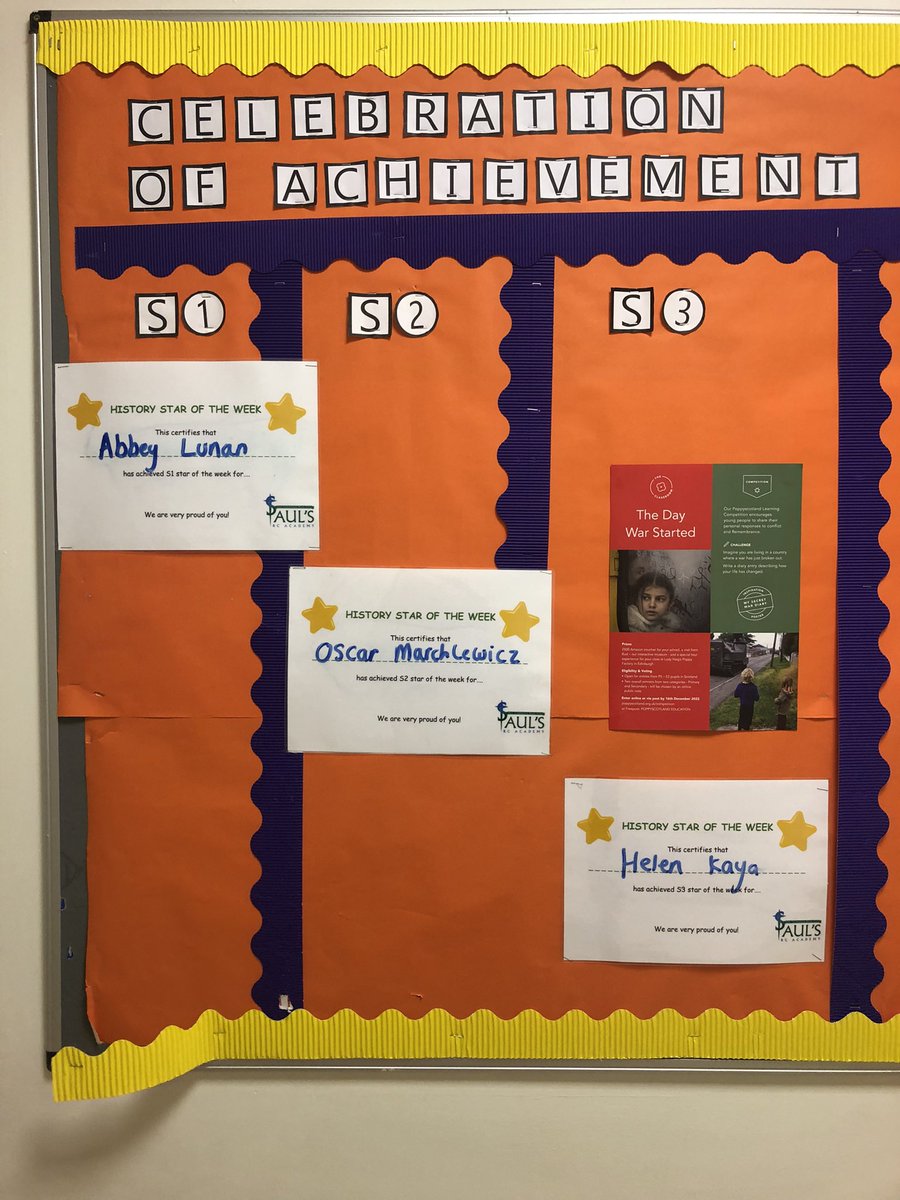 Well done to our fabulous History Stars of the Week 🌟

Between them they had detailed written answers and increased motivation and engagement.