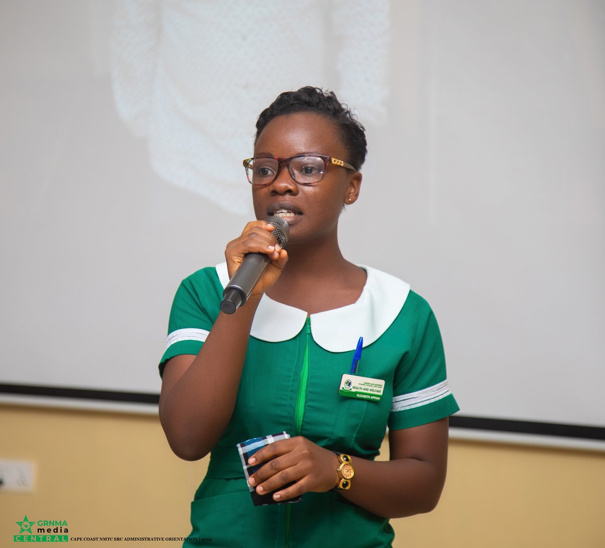 Administrative Orientation was conducted for newly elected SRC executives of NMTC Cape Coast
#WKHKYD 
#Thabang 
#Khosi
#BBTitans 
#Thabang