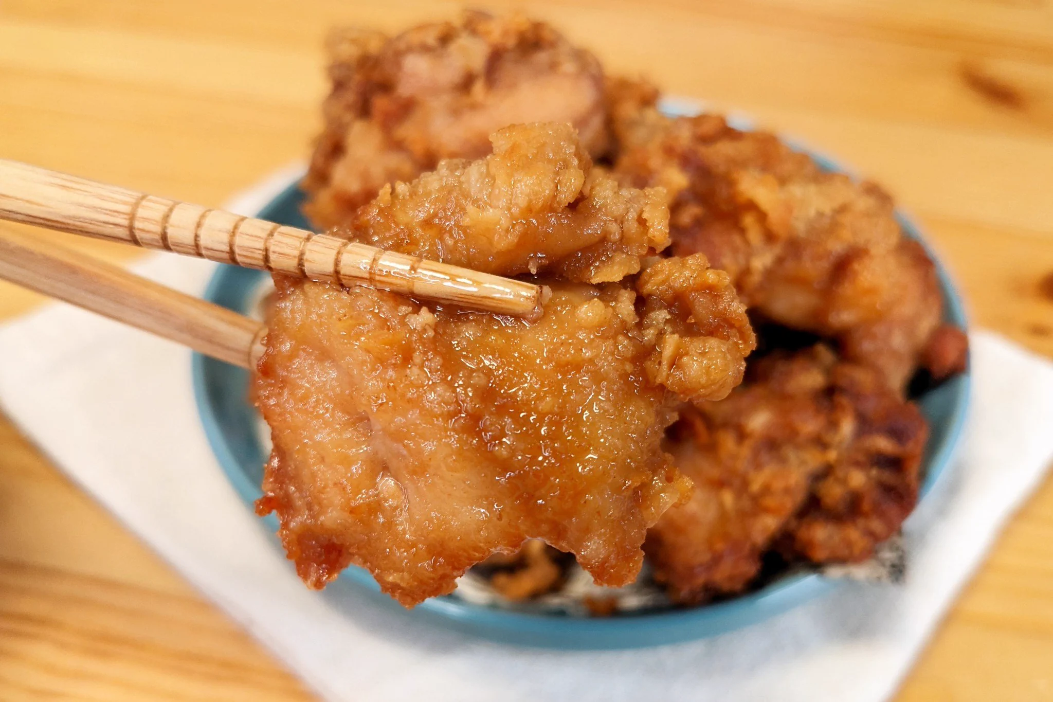 まるで居酒屋の唐揚げ！本格的な「本気のジューシーザンギ」。