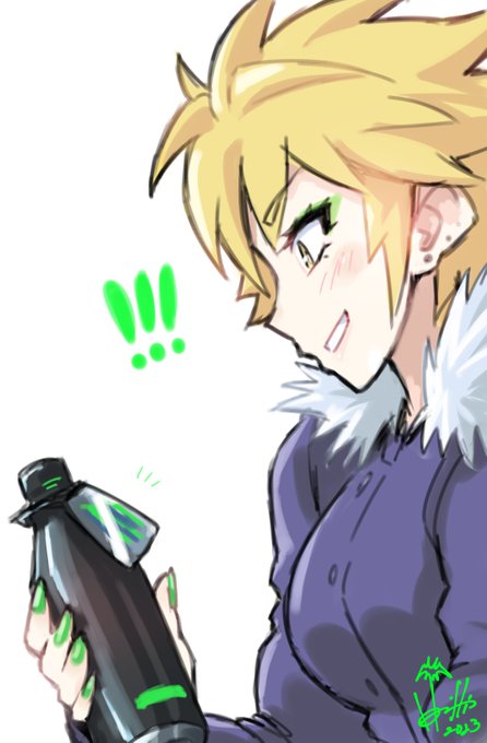 「おまけ」に釣られそうな茘枝姉さん⚡
(自分はキーホルダーに釣られました😏)
#メンマート 