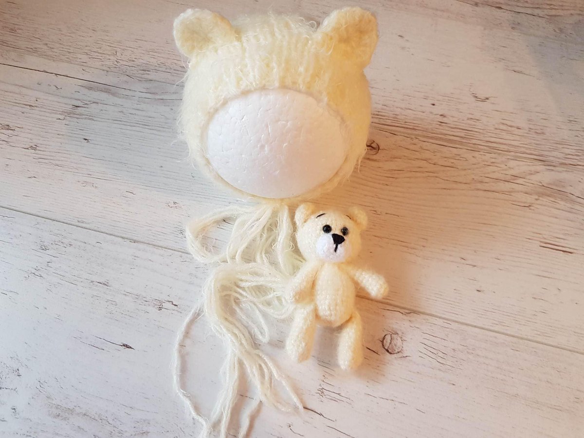 WoolandiaC's tweet photo. Cream bear newborn SET #babyshowergift #babybear #halloweenbaby #bearbonnet #bearhat #bearoutfit #babyphoto #babyphotography #newbornbear #babyshower #babyposing #newbornbear #newbornbearcostume #babybearbonnet #newbornbearoutfit #babybearcostume #bearcostume https://t.co/2I108jl8p9