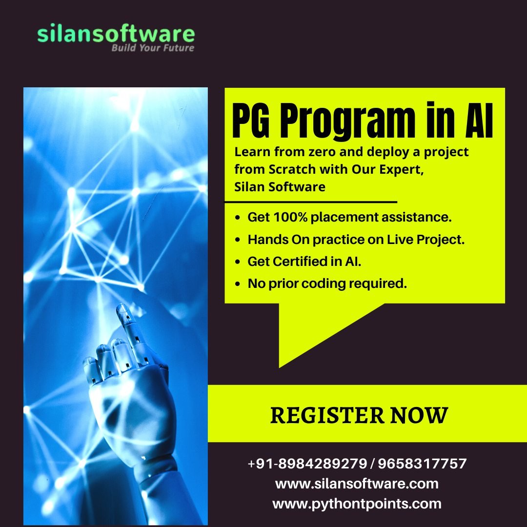 SilanSoftware's tweet photo. Join our PG Program & Learn Artificial Intelligence & Machine Learning with us to boost your knowledge in AI..
#python #Pythoncourses #pythontraining #pythontrainingcourse #trainingcourses #datascience #careers #careercourses #education #educational #learning #AI #aicourse https://t.co/QDN37DBSf6
