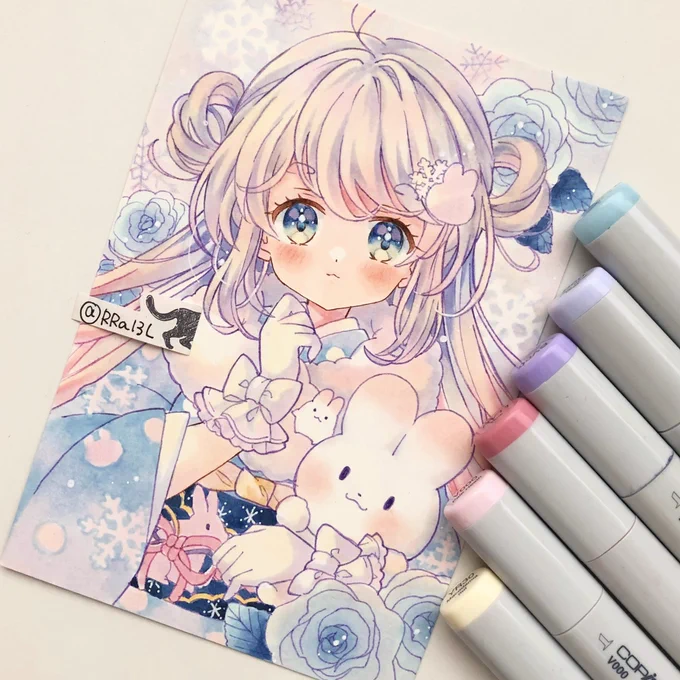 うさぎ年と白雪ちゃん #kawaii展2 