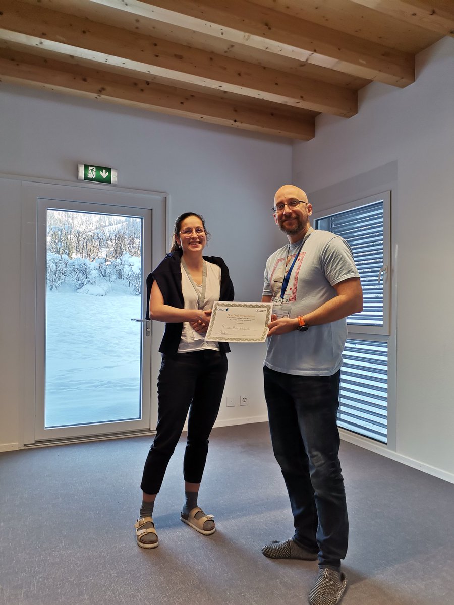 Michal Juricek (@michal_juricek) on Twitter photo Congratulations to Maria Reichenbach from the <a href="/sigel_lab/">Sigel Lab</a> for the best oral presentation at the <a href="/cmszh/">CMSZH_Graduate_School_UZH</a> retreat 2023 in Charmey 🥳🥳🥳👏👏👏 <a href="/UZH_Chemistry/">UZH Chemistry</a> <a href="/UZH_en/">University of Zurich</a> <a href="/TilleyLab/">David Tilley</a> <a href="/felzed/">Felix Zelder</a> #phdlife #PhD Congratulations to Maria Reichenbach from the <a href="/sigel_lab/">Sigel Lab</a> for the best oral presentation at the <a href="/cmszh/">CMSZH_Graduate_School_UZH</a> retreat 2023 in Charmey 🥳🥳🥳👏👏👏 <a href="/UZH_Chemistry/">UZH Chemistry</a> <a href="/UZH_en/">University of Zurich</a> <a href="/TilleyLab/">David Tilley</a> <a href="/felzed/">Felix Zelder</a> #phdlife #PhD
