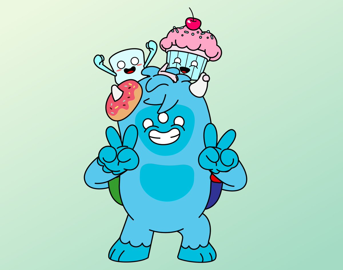 PowerMonstersTV's tweet image. 🌈 GM!

Sweet news! Meet the newest additions to the #ColorMonsters family: Cupcake and Marshmallow! We need your help to give them the perfect name. Leave your suggestions in the comments! #newcharacters #namethesecharacters