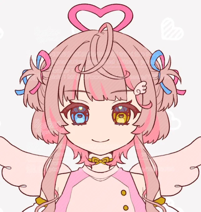 Vtuberデザイン案模索中 