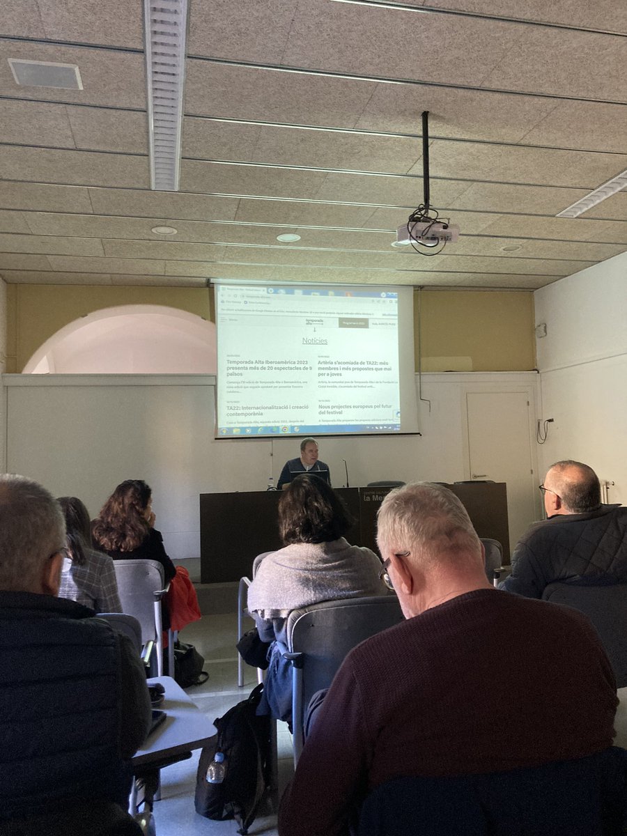 Última jornada amb el grup de <a href="/Cultsense1/">CultSense</a> a la Sala de Conferencies de <a href="/LaMerceGirona/">La Mercè Girona</a> amb les ponències de <a href="/BolitGirona/">Bòlit, Centre d'Art</a> i de <a href="/temporadaalta/">Temporada Alta</a> 

Moltes gràcies!!!