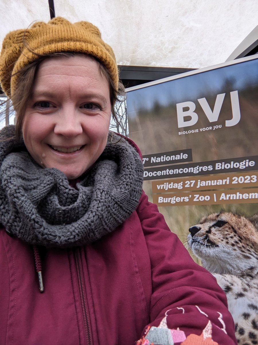 Vandaag een dagje in de zoo bij het Nationale Docentencongres #biologie van #malmberg. Heel leuk te mogen spreken over #samenwerking in de #natuur. #scicomm
