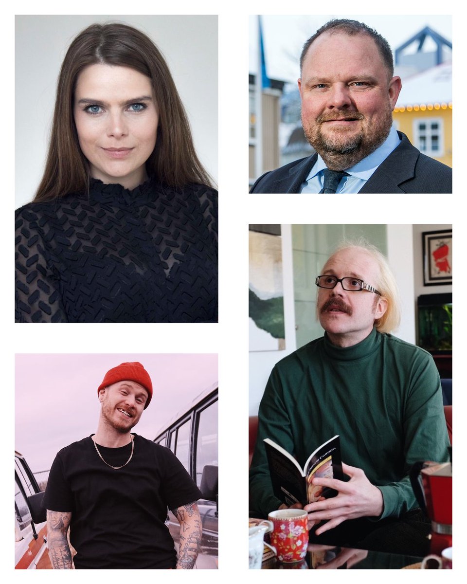 Hér höfum við gesti kvöldsins í Vikunni með Gísla Marteini. Það er gul viðvörun þannig að sófinn er vonandi klár.

⭐ Óttarr Proppé
⭐ Elsa María
⭐ Einar Bárðar
⭐ Emmsjé Gauti

Og Berglind Festival rannsakar landsliðið 🕵️