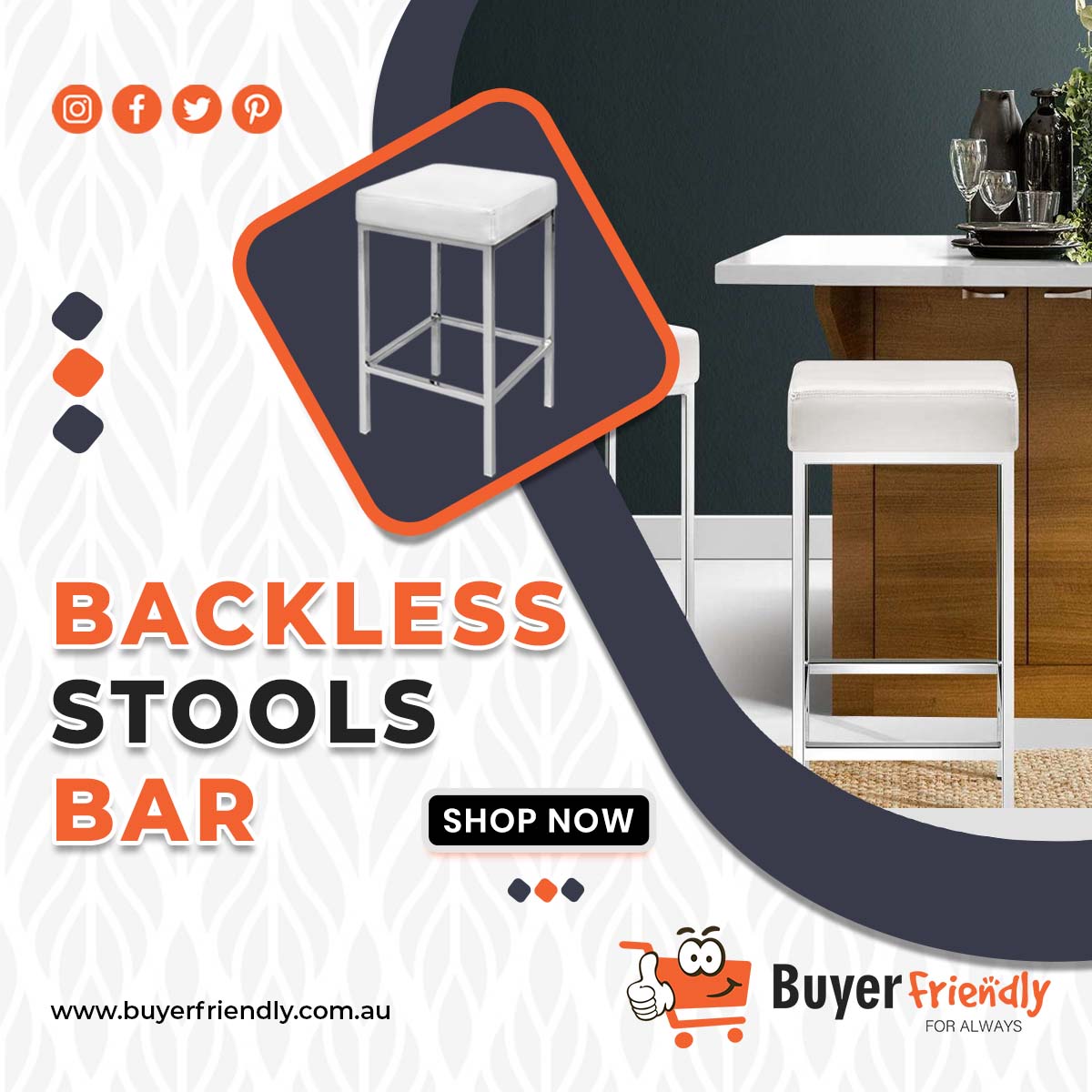 Get the perfect seating solution for your kitchen, dining area, or home bar with the Artiss Set of 2 PU Leather Backless Bar Stools.

Shop Now: buyerfriendly.com.au/artiss-set-of-…

#barstool #furniture #furniturecafe #interiordesign #mejacafe #chair #stool #barstoolsports #furniturejakarta