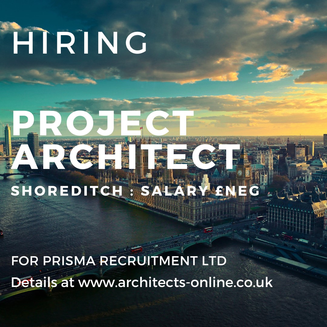 Full details and to apply please click through to our website architects-online.co.uk/jobs/project-a… @Prismarec #hiringalert #architects #Job #JobAlert #architecture #hiring #Recruiting #projectarchitect #design #londonjobs #shoreditch #joinourteam #jobsearch