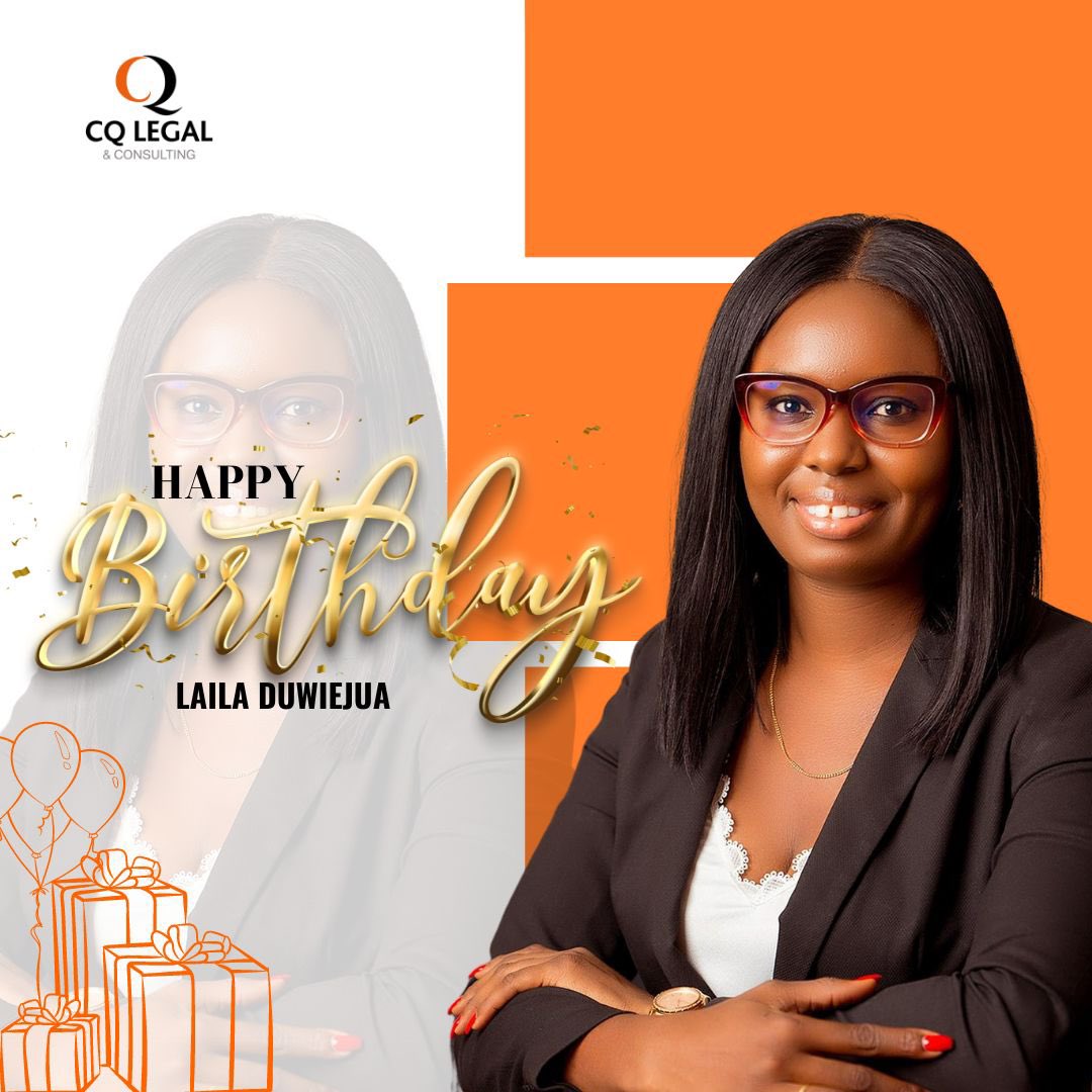 CQLEGAL2's tweet photo. The whole team wishes Laila the happiest of birthdays and a great year. We are honored to have you on the team! https://t.co/xl772DG5A0