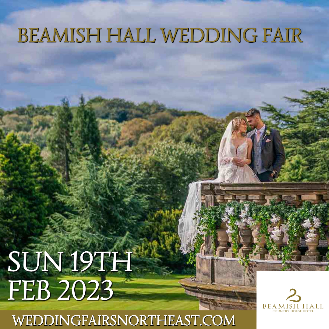 SUNDAY 19th FEB 2023
FREE 'Early Bird' GROUP TICKETS available now for this amazing Wedding Fair whilst stocks last!
FREE Parking
BEAUTIFUL Venue
FABULOUS Exhibitors from across the North East
TICKETS Available via  weddingfairsnortheast.com
 #gettingmarried #durham #justengaged