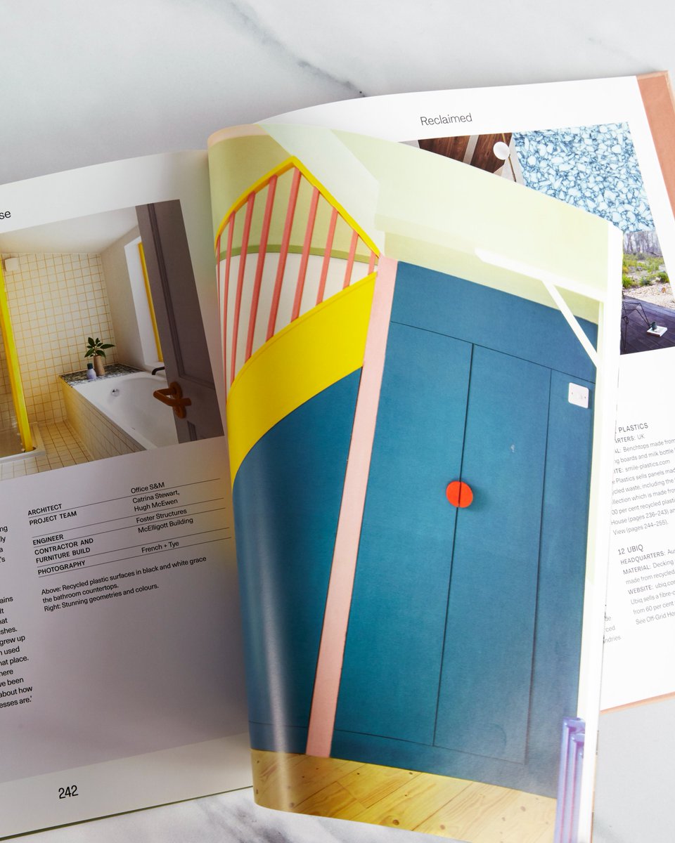 Brand new this week, ‘Reclaimed: New Homes From Old Materials’ by <a href="/PennyCraswell/">Penny Craswell</a> is an inspiring collection of homes made from salvaged &amp; repurposed materials, showcasing design ingenuity &amp; award-winning architecture from across the globe.

Look inside: bit.ly/3DkjngV