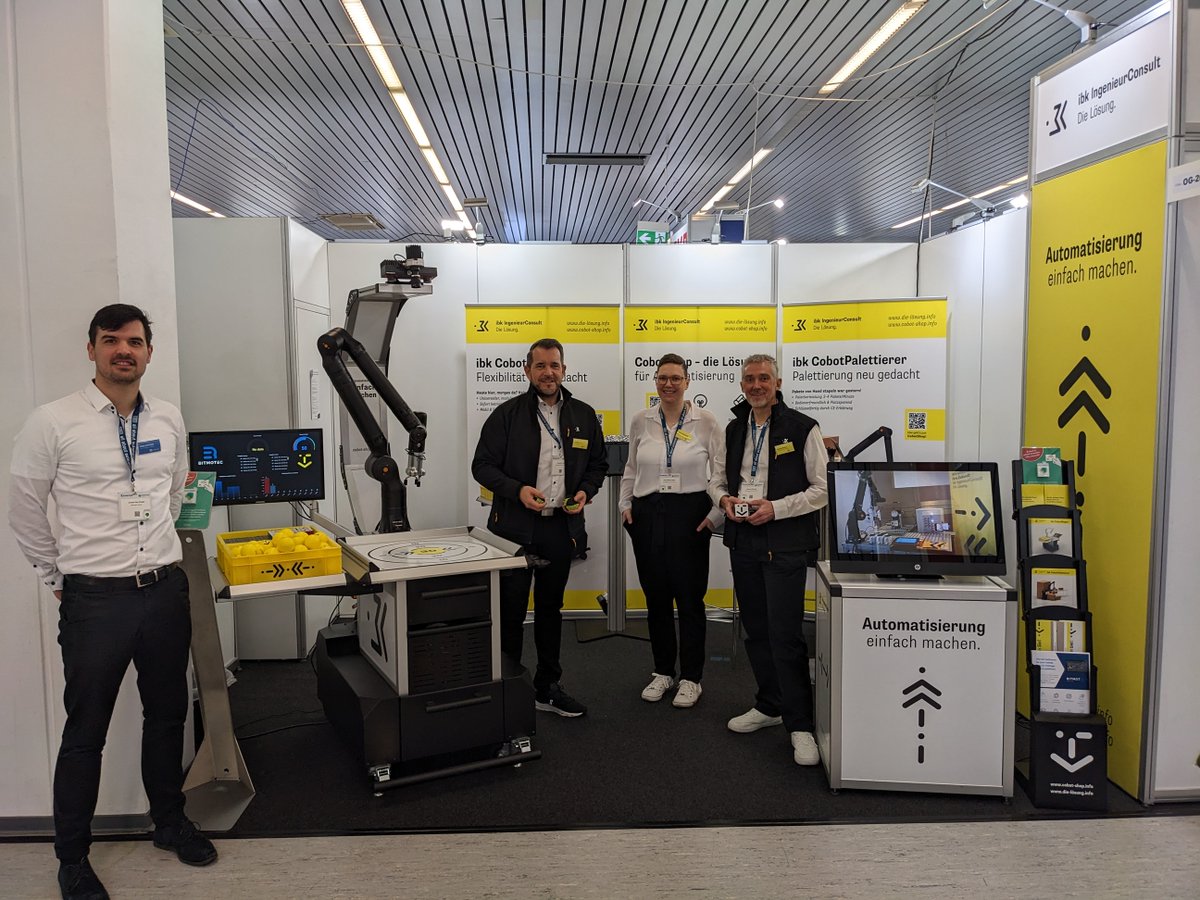 Bitmotec (@bitmotec) on Twitter photo Wir haben zwei interessante Messetage auf der <a href="/aaamesse/">allaboutautomation</a> erlebt!
Neben spannenden Gesprächen, konnten die Besucher Teil unseres Projekts werden und somit Automatisierung mitgestalten. 🦾🎯
🖥️ bitmotec.com/de/
#IoT #automation #messe #aaa #lowcode #Hamburg Wir haben zwei interessante Messetage auf der <a href="/aaamesse/">allaboutautomation</a> erlebt!
Neben spannenden Gesprächen, konnten die Besucher Teil unseres Projekts werden und somit Automatisierung mitgestalten. 🦾🎯
🖥️ bitmotec.com/de/
#IoT #automation #messe #aaa #lowcode #Hamburg