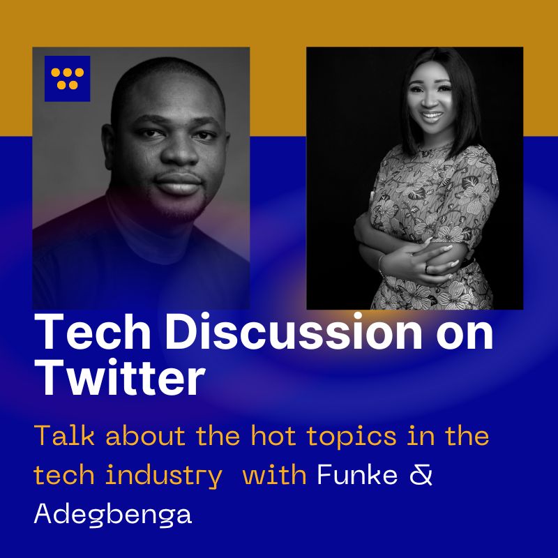 adegbengaagoro's tweet image. It&apos;s happening tonight, don&apos;t miss the @utiva_io Twitter space session where we discuss and outline what is hot and active in the tech ecosystem #TechDiscussion