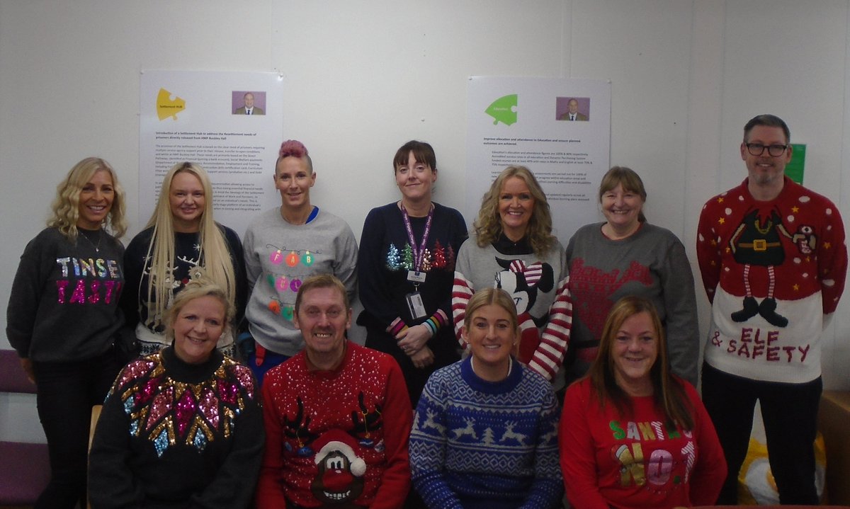 @HMPBuckleyHall colleagues raised £58 for Save the Children, through our Christmas Jumper Day on 8th December. This was matched with funds from Buckley Hall’s Community Fund so we gave a total of £116 to Save the Children @savechildrenuk