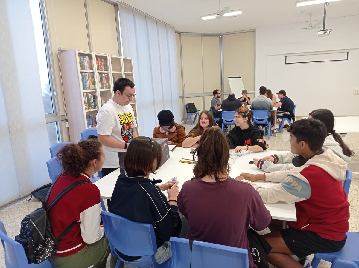 nosolodados (@nosolodados) on Twitter photo 2023-01-27 10:26:59 Aquí te mostramos algunas de las fotos de las primeras partidas de rol que realizamos en la @BiblioTenerife durante la tarde de ayer. Recuerda que puedes venir a jugar 2 jueves al mes sin necesidad de apuntarte 📌La próxima sesión de rol será el día 16 de febrero Aquí te mostramos algunas de las fotos de las primeras partidas de rol que realizamos en la @BiblioTenerife durante la tarde de ayer. Recuerda que puedes venir a jugar 2 jueves al mes sin necesidad de apuntarte 📌La próxima sesión de rol será el día 16 de febrero