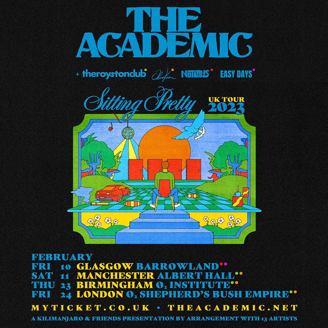 Buzzing to announce we’ll be joining <a href="/TheAcademic/">The Academic</a> for a few dates next month and also will be at the mighty <a href="/TRNSMTfest/">TRNSMT Festival</a> this summer for some good times x