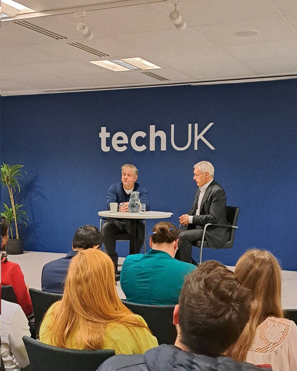 techUK's tweet photo. What an evening that was! ๐คฉ๐
Yesterday we launched our #techUKTalks series with the charismatic and inspiring @g__j , CEO at @OctopusEnergy - video recording coming your way soon!
Thank you to all in-person and virtual attendees and we hope to see you again in March! ๐ค https://t.co/O8jDqxHrJ7