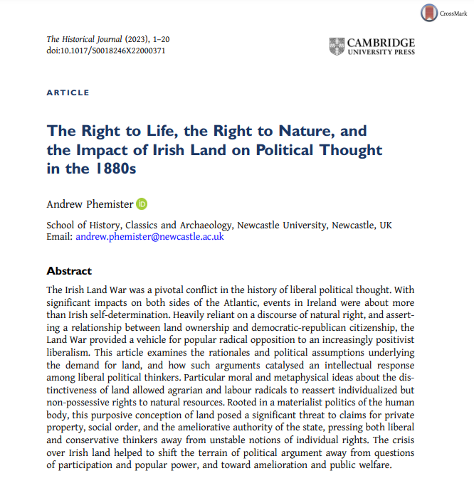 The Historical Journal tweet media