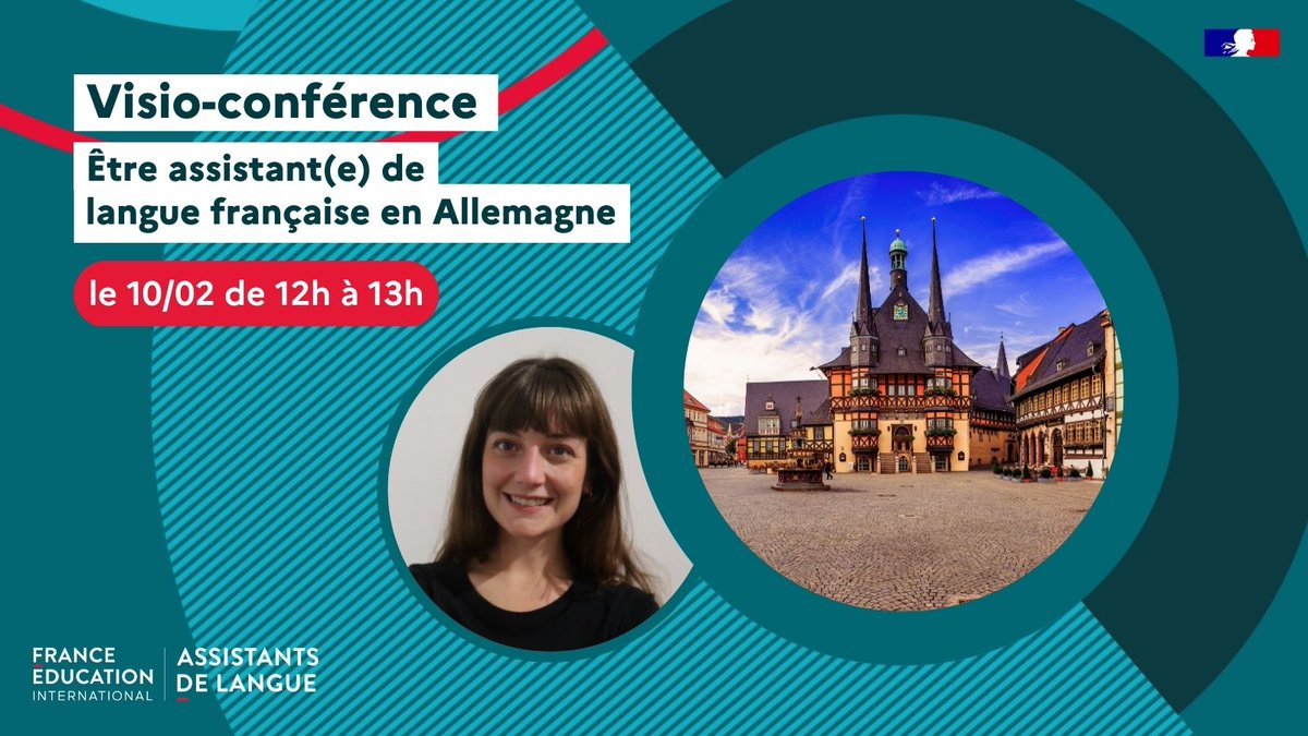 La campagne de recrutement pour le programme d’échange d’#assistantsdelangue en Allemagne est en cours. Vous souhaitez postuler ? Venez nous poser vos questions le 10 février à 12h sur Teams 👉 dgxy.link/VZEYp
.
@kmkpad <a href="/AmbDEenFR/">Ambassadeur Stephan Steinlein</a> <a href="/FranzBotschaft/">Botschaft Frankreich 🇫🇷 🇪🇺</a>