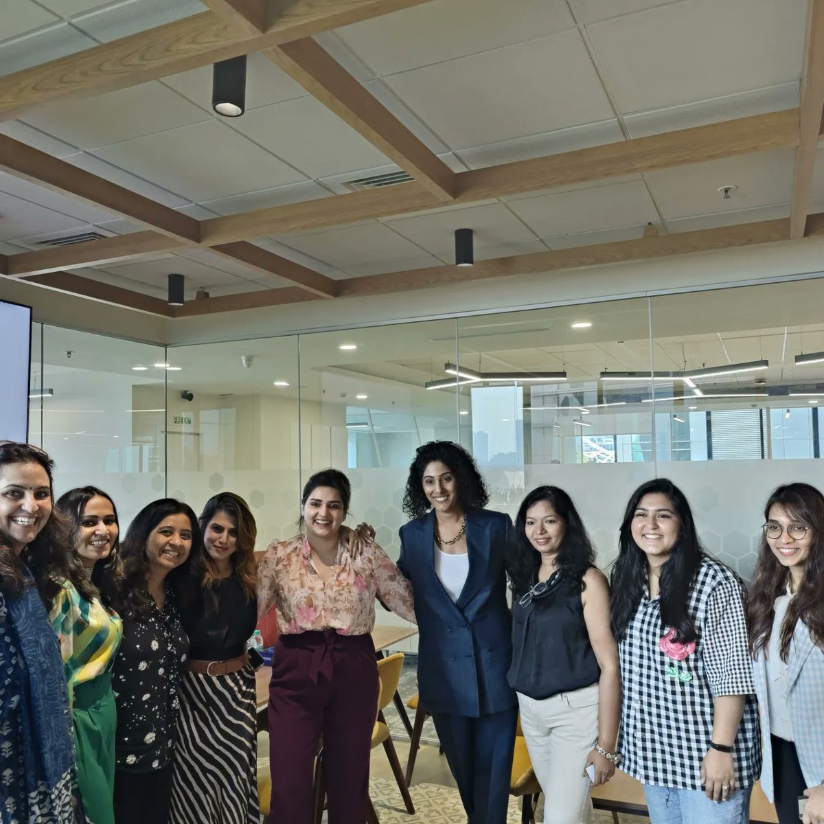 All the women founders, our collective power can be immeasurable. At the breakfast meet by @Encubay_ and @AavishkaarGrp. Thanks @Raivineet for the lovely conversation...so many learnings for us. @deeksha291 and @sushmakaushik1 for this making this happen! #womenfounders