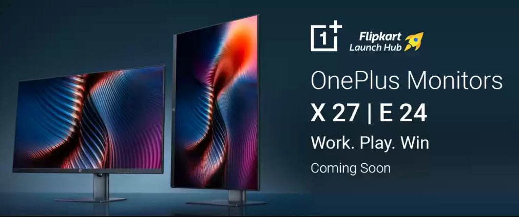 Smartprix's tweet photo. OnePlus Monitors Coming Soon on Flipkart
#OnePlus #OnePlusMonitor #Monitor https://t.co/tfHVMzkXrC