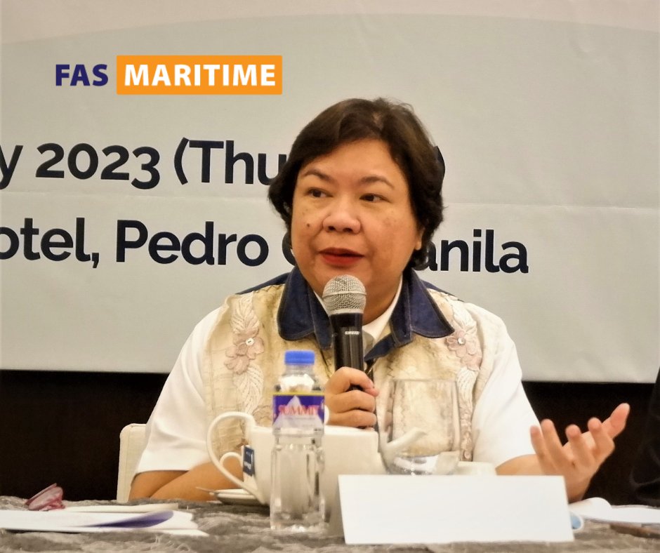 FASmaritime's tweet photo. LOOK: Filipino Association of Mariner's Employment, Inc. (FAME) New Year Get Together &amp; General Membership Meeting last 26 of January 2023.

Guest of Honor: Sec. Maria Susana "Toots" V. Ople, Department of Migrant Workers Secretary.

#FASmaritime #maritimestoriestoldbetter https://t.co/ceOXmksEID