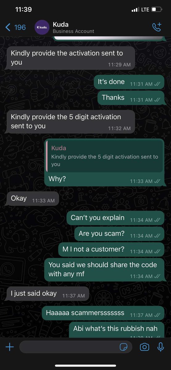 Dee_niola's tweet photo. @kudaheyp_ng Scam https://t.co/alcAegqoIq