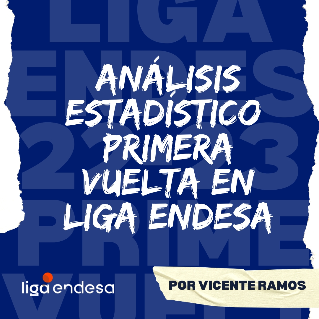 ➡️Tras la disputa de las 17 primeras jornadas os dejamos un pequeño análisis 📊estadístico de los números arrojados en esta primera vuelta de la liga regular de la ACB, realizado por 🔝Vicente Ramos

📰bit.ly/analisis_v1_ac…