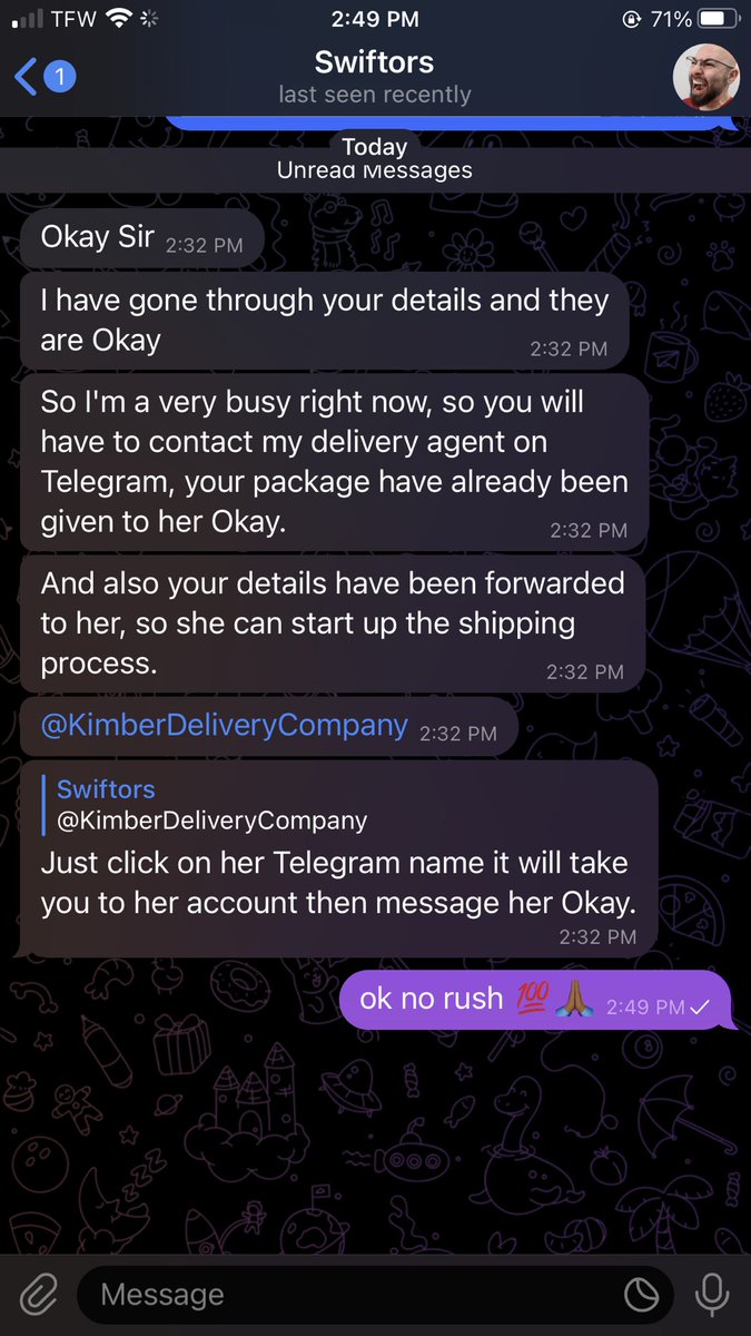 PussyFilosopher's tweet photo. I was told I won raffle . and had to pay for my prize shipping 🤷🏾‍♂️‼️, denn 🥺😭 https://t.co/LFZQn8hCz1