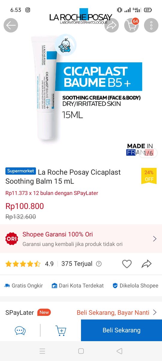 dy_fdh93's tweet photo. @ShopeeID Ini min pengen banget 🙏 https://t.co/IxHZme7AoP