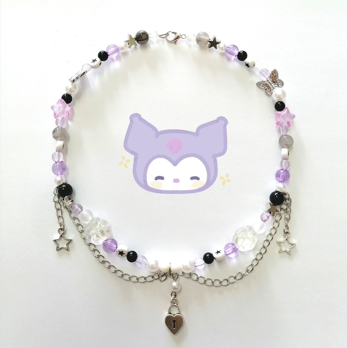 LeasLocket's tweet photo. — Wts lfb 

Sanrio necklace collection! 
Kuromi - 550 php 
Melody - 520 php 
Hk - 520 php

Jewelry cutecore kawaii keychain bracelet kpop coquette dollette #leasells https://t.co/GXPAUulgIv