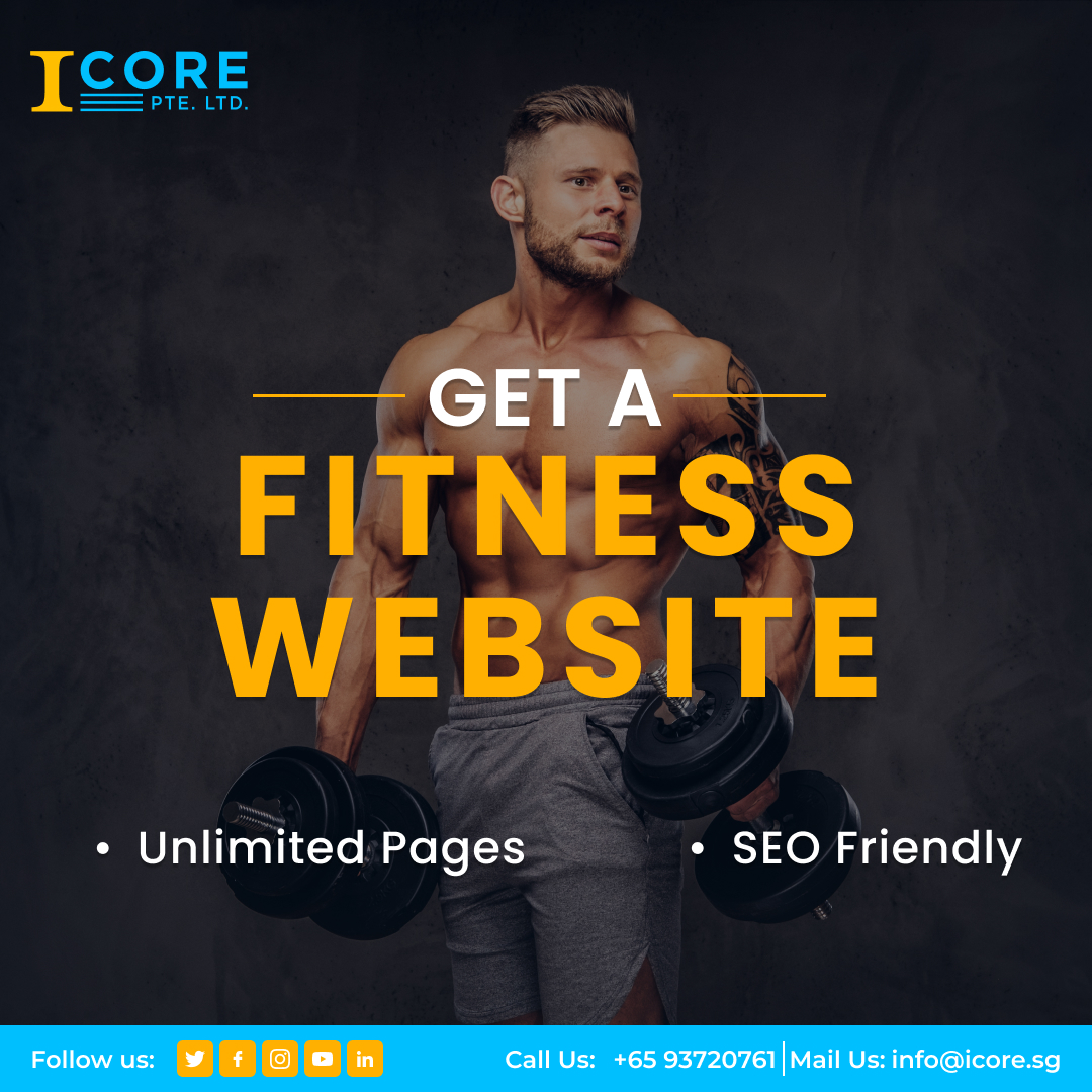 iCore_sg's tweet photo. Looking to get a #fitness-focused #website? Look no further!
❤️ICore Pte. Ltd. has you covered!
With over #12 #years of #experience in the IT industry.💻we #develop high quality #websites to customers have an amazing.
👉https://t.co/AkO7ZKXGxB
📲+65 93720761
📩 info@icore.sg https://t.co/hjmAzwGdvz