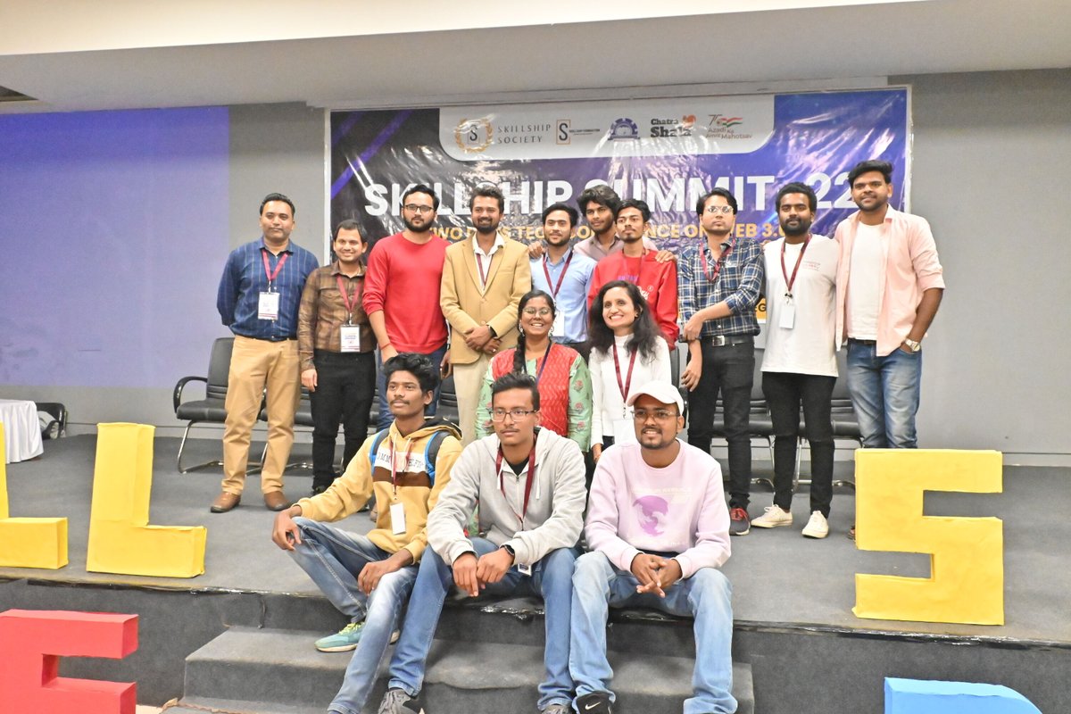 skfhyd's tweet photo. It was really a great moment for us!

#skillshipsummit 
#skillship 
#community 
#team https://t.co/O3RPnrfuMC