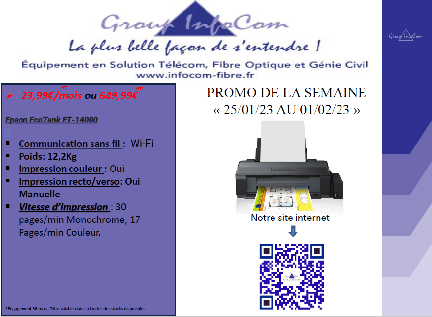 Group_Infocom's tweet image. #INFOCOM
"La plus belle façon de s'entendre !"
📢Voici la Promo de la semaine...😀
#Fibre #SpécialisteDuDéploiement #GénieCivil #CourtierEnTélécom
infocom-fibre.fr