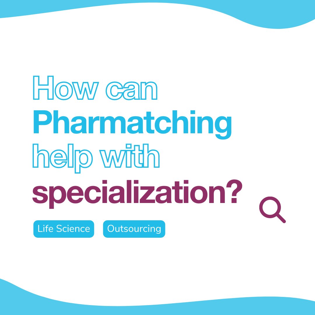pharmatching's tweet image. Specialization is key to success in the life science industry, and outsourcing can be a great way to access specialized expertise and resources. With us, you can connect with qualified service providers who have the specialized knowledge and equipment you need to succeed.