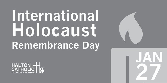 January 27th is #Holocaust Remembrance Day. Together, we honour and remember the victims of the Holocaust, and pray for peace & hope for the future. #HolocaustAwareness