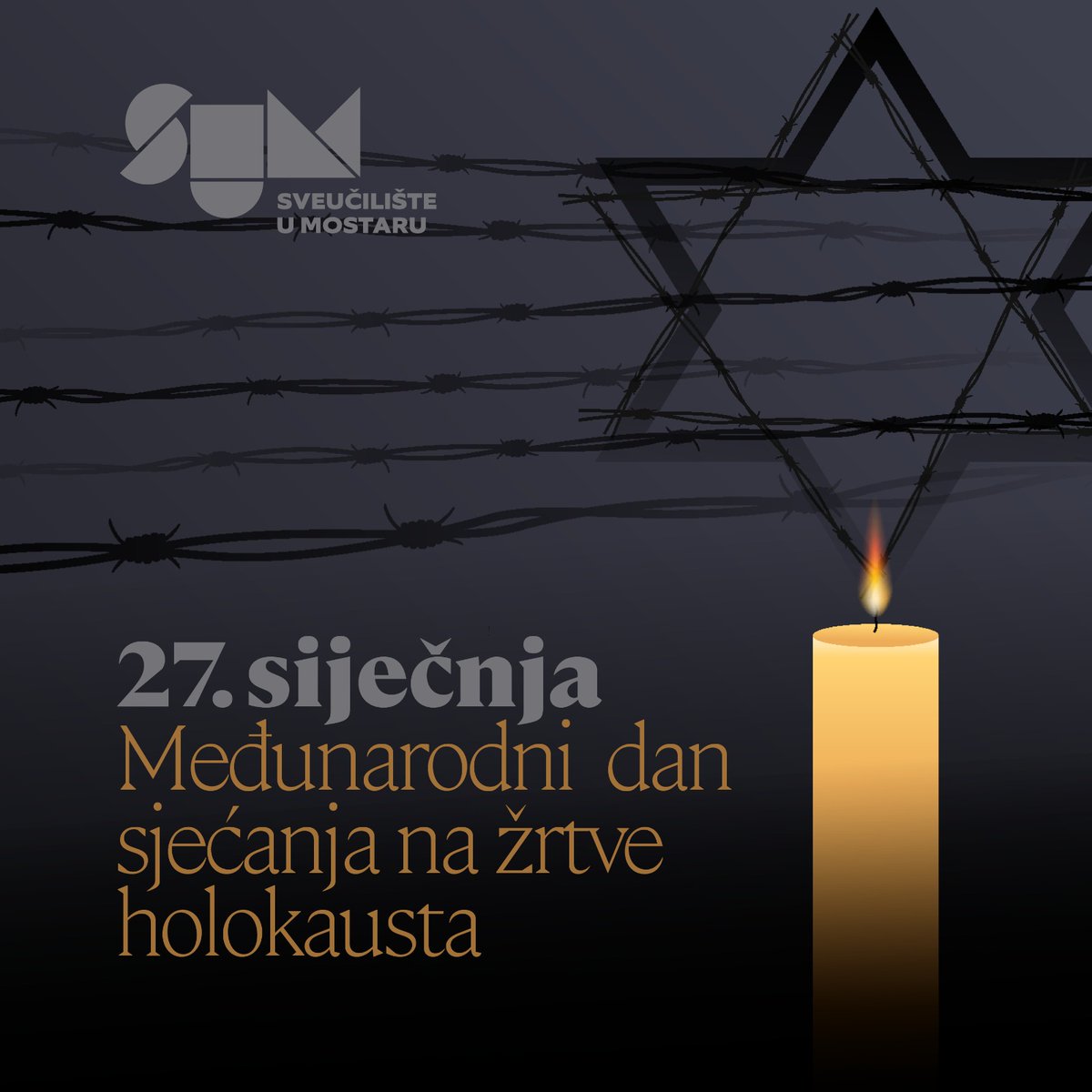 On the occasion of the #HolocaustRemembranceDay, the Senate of the University of Mostar today unanimously adopted <a href="/TheIHRA/">IHRA</a> definition of #antisemitism. <a href="/SVE_Mostar/">Sveučilište u Mostaru (SUM)</a> is committed to preventing and combating all forms of antisemitism, Holocaust denial and distortion. #WeRemember