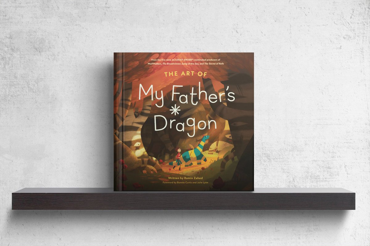 CSaloon_Store's tweet photo. A real treat for the creative minds out there. This artbook does not disappoint and is packed full of images from the film My Fathers Dragon.  Taking inspiration from the childrens book of the same name the movie itself is packed full of adventure and this book is no different. https://t.co/TS0FuIvx9m