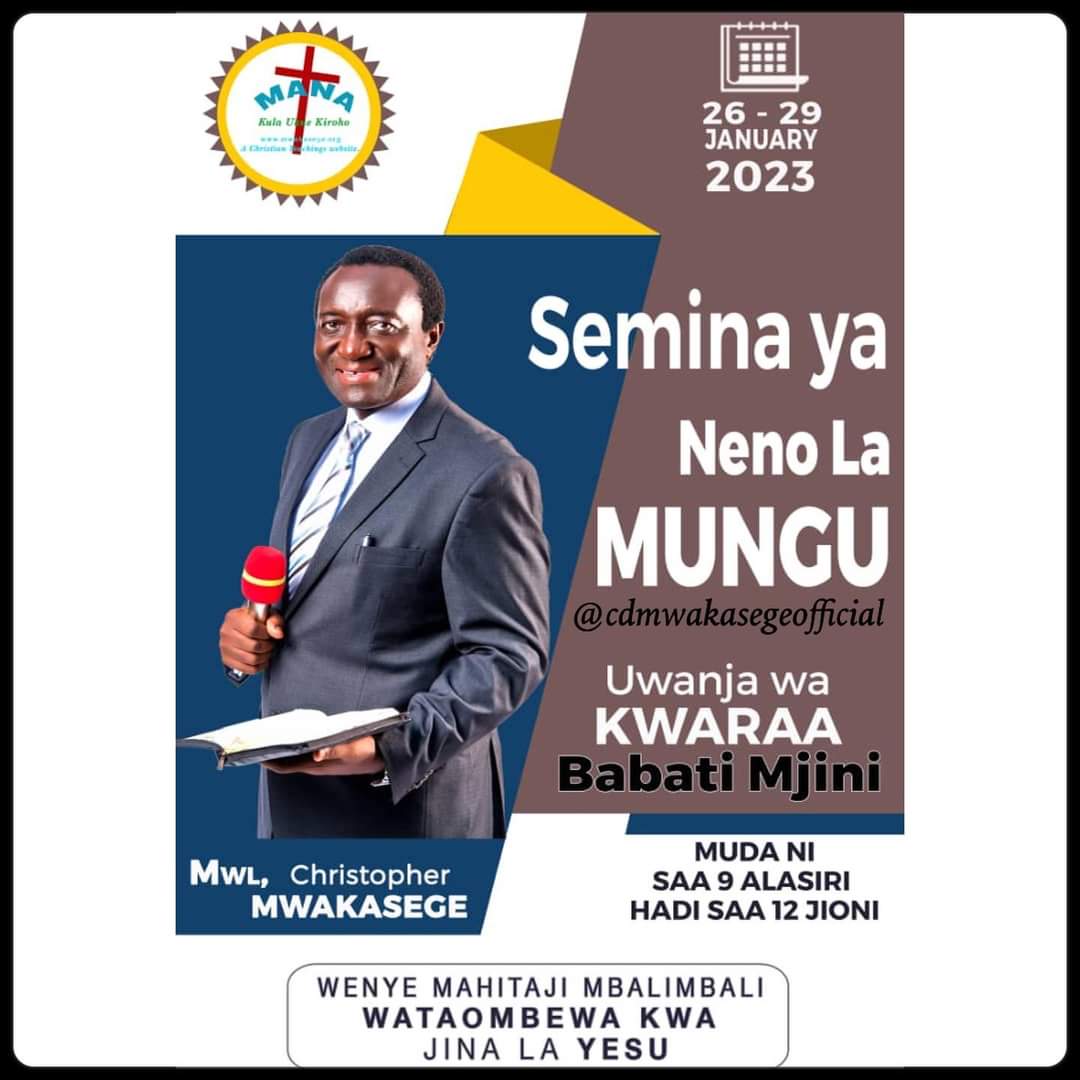 KamigakikuMbise's tweet image. Tangu siku ya jana Mwl Mwakasege yupo Babati Mjini anamwaga zege.

Yupo live kupitia UpendoTv, YouTube channel yake, website na radio washirika zaidi ya 30 Tz nzima.

Mwambie na mwenzako.