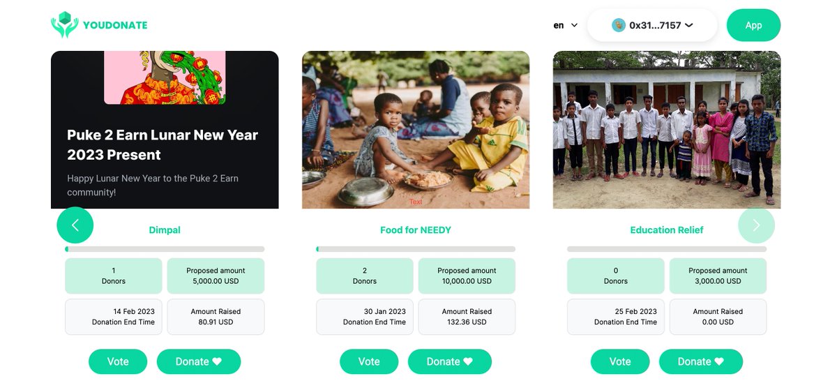 Have you joined YouDonate beta test program yet? Get involved now by creating campaigns, join DAO, voting and more. Plus receive airdrops &amp; bug bounties when it ends!! Follow Us Now!!!#YouDonate #donations