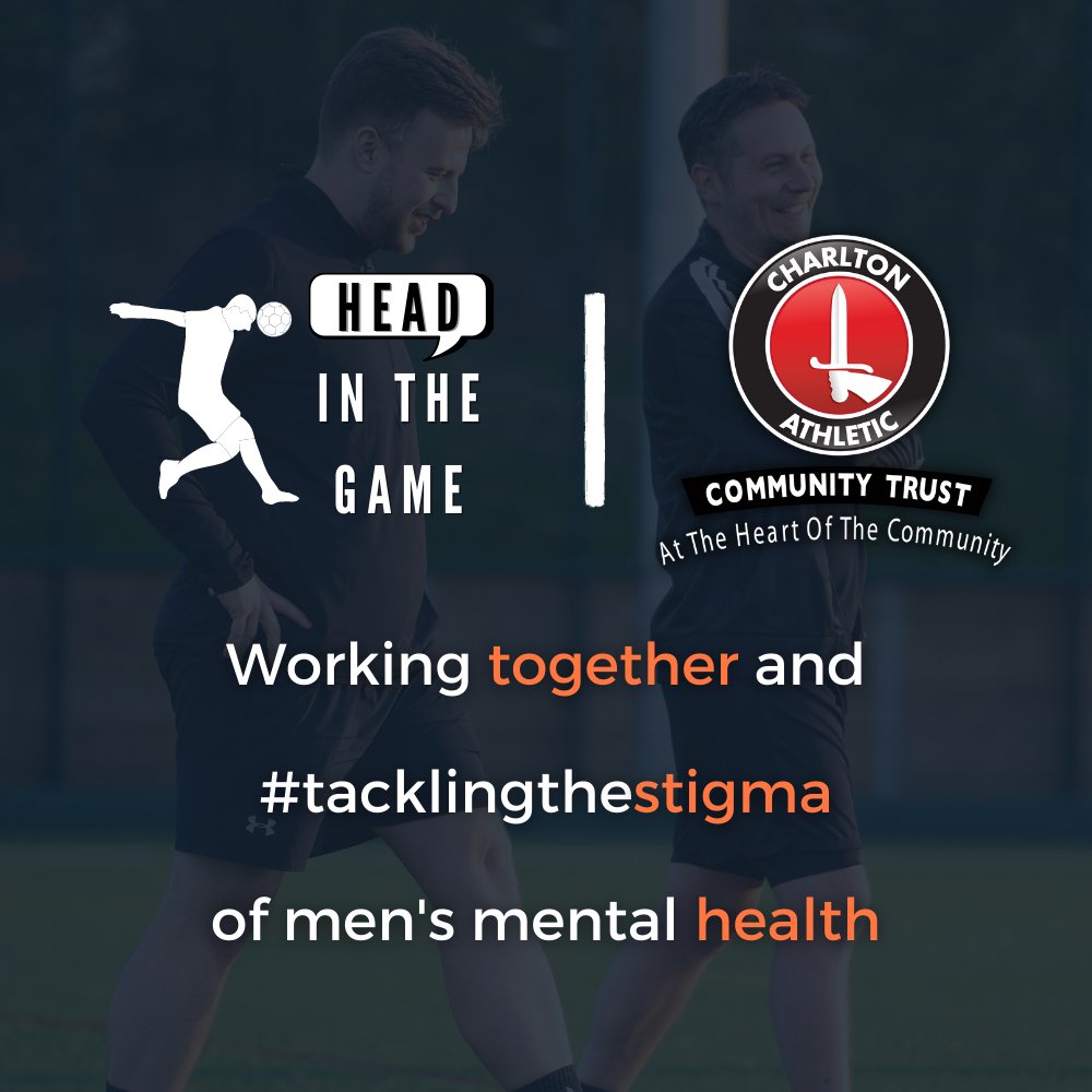 HITGCIO's tweet image. Proud to announce @HITGCIC's new partnership with @CAFCTrust  

Delivery of our 12 week #mentalhealth #football programme starts on the 17/04 at CACT, New Eltham, SE9 2EL.

Sessions are FREE for #men between the ages of 18-55. Sign Up: headinthegame.co.uk 

#SuicidePrevention